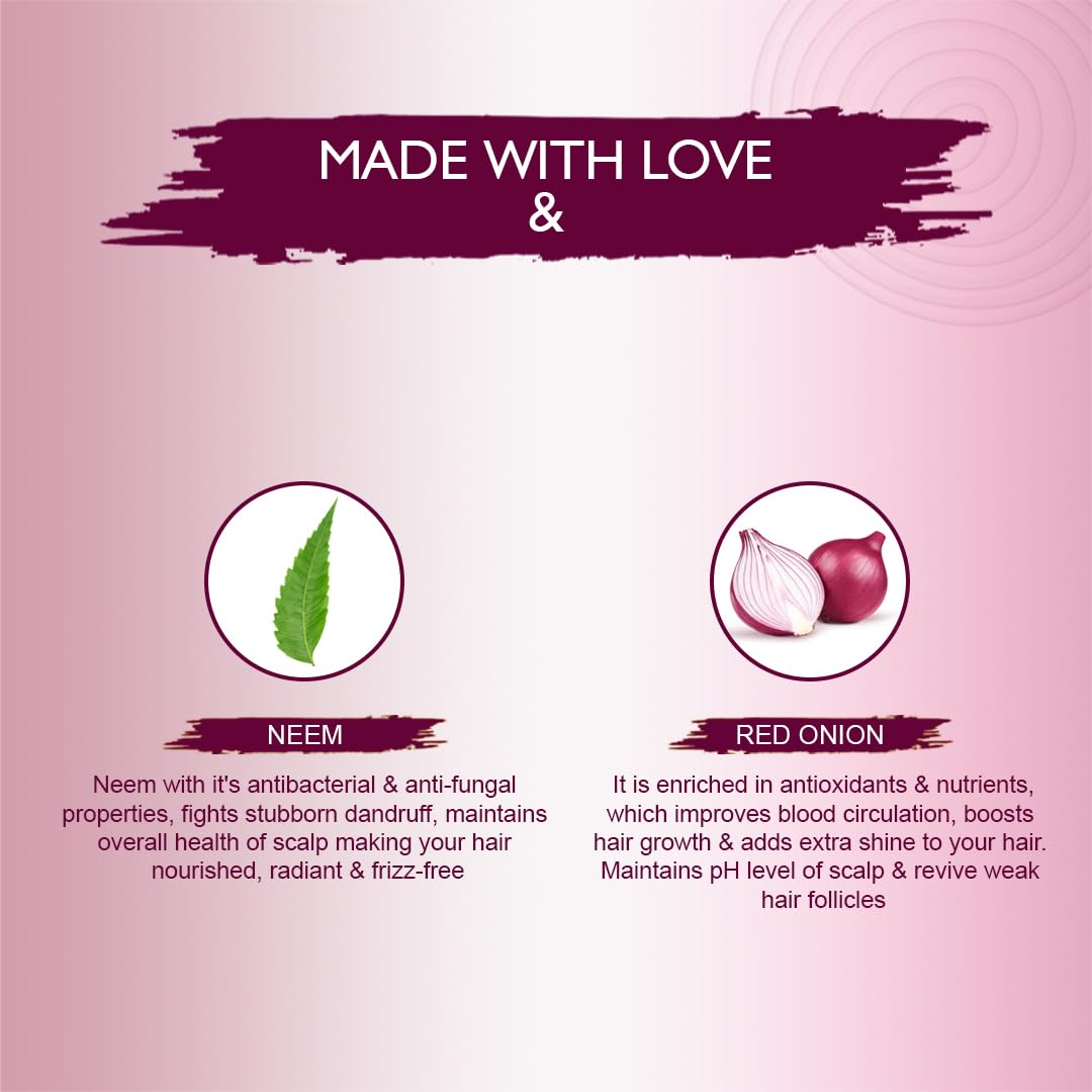 Onion & Neem Shampoo