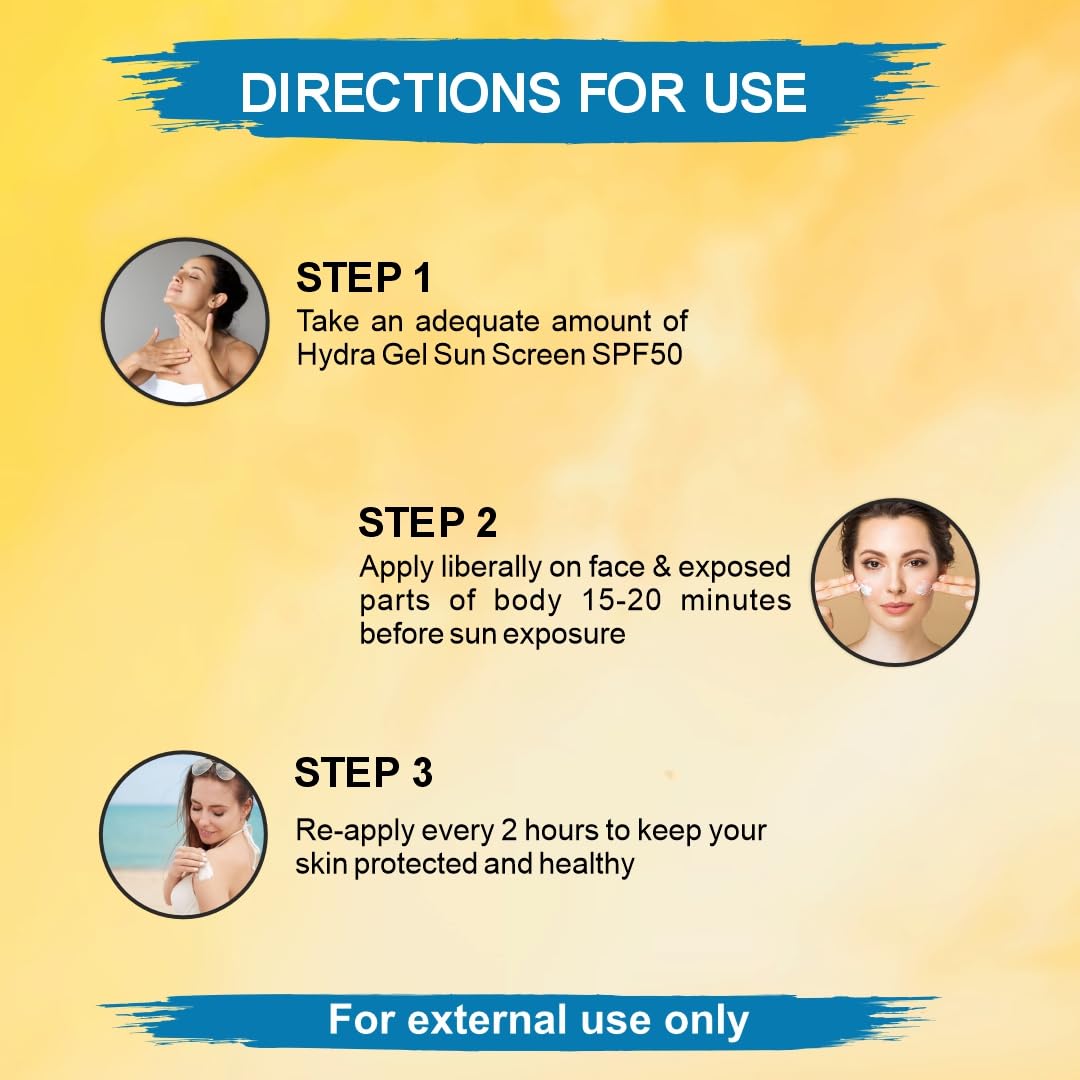 Hydra Gel Sunscreen SPF50
