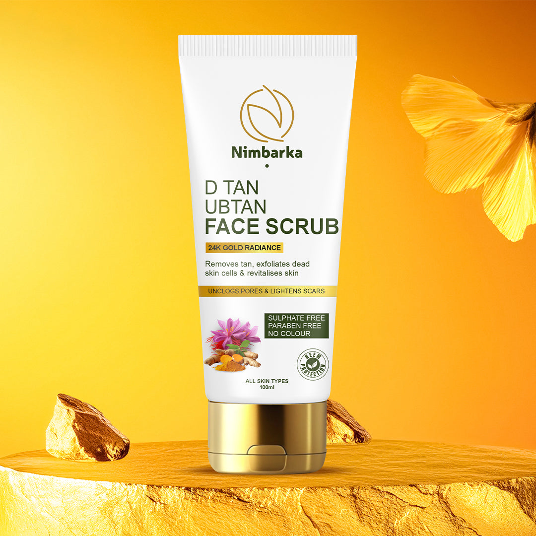 D Tan Face Scrub