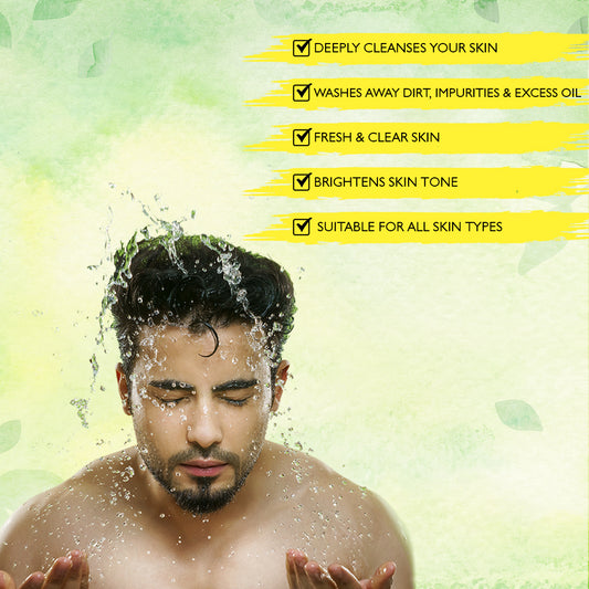 Neem Lemon Menthol Face Wash - 250ML