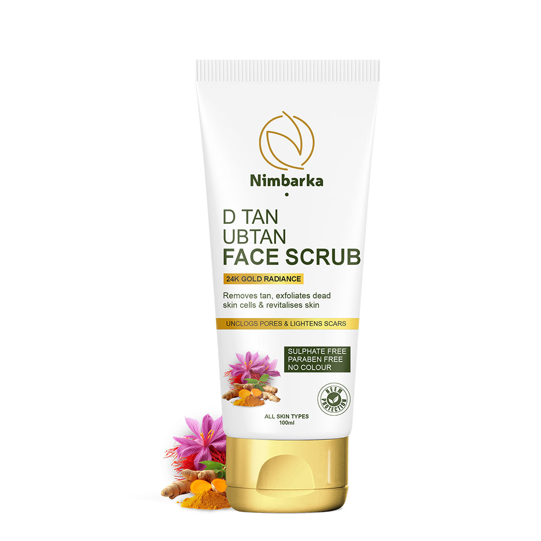 D Tan Face Scrub