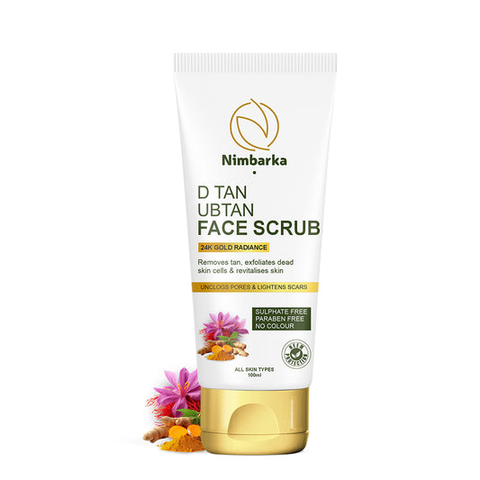 D Tan Face Scrub