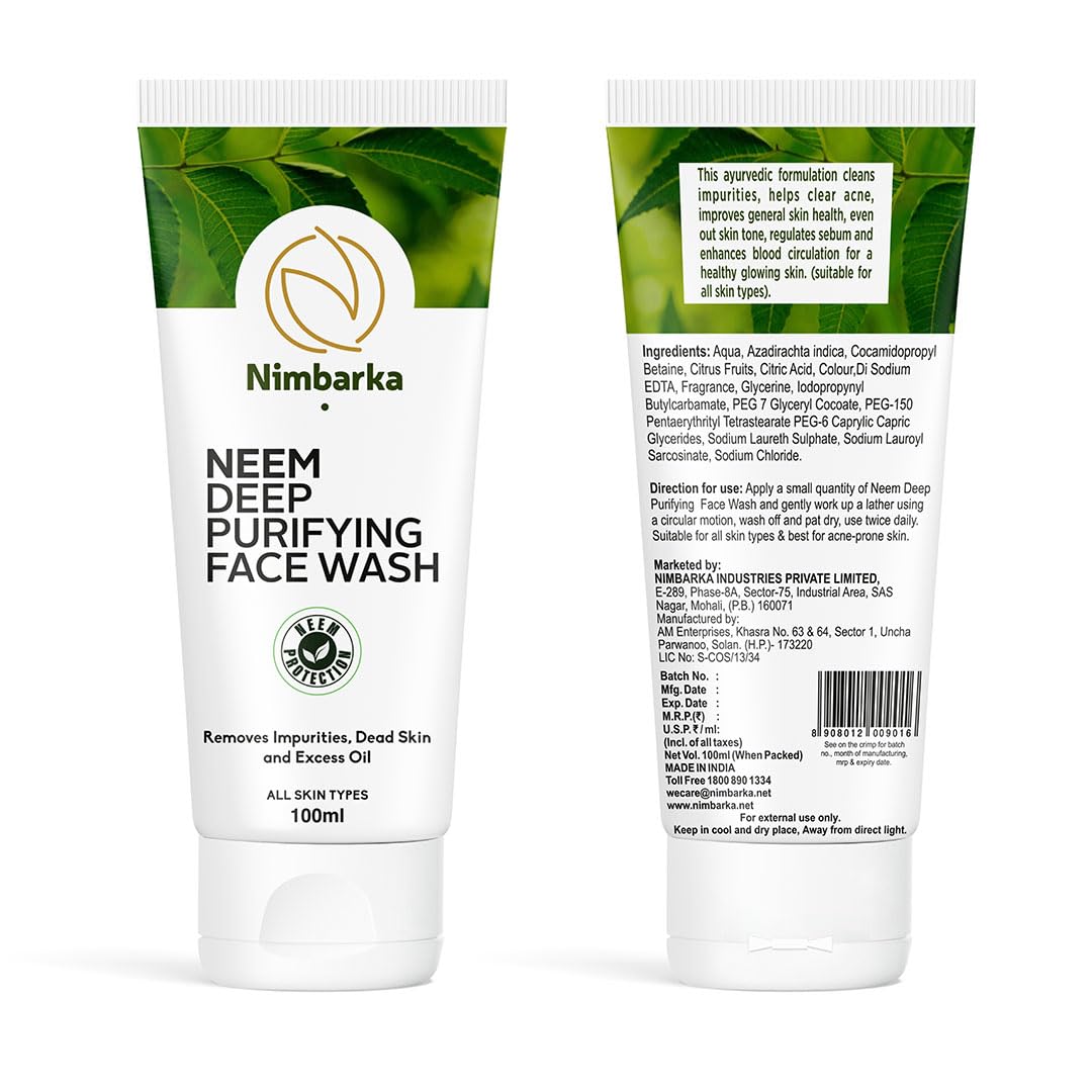 Neem Purifying Face Wash 100ml