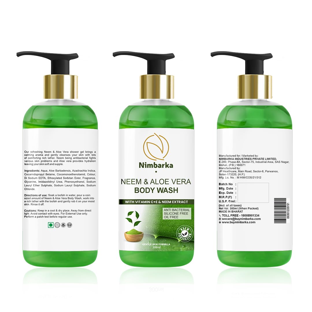 Neem & Aloe Vera Bodywash 300ml