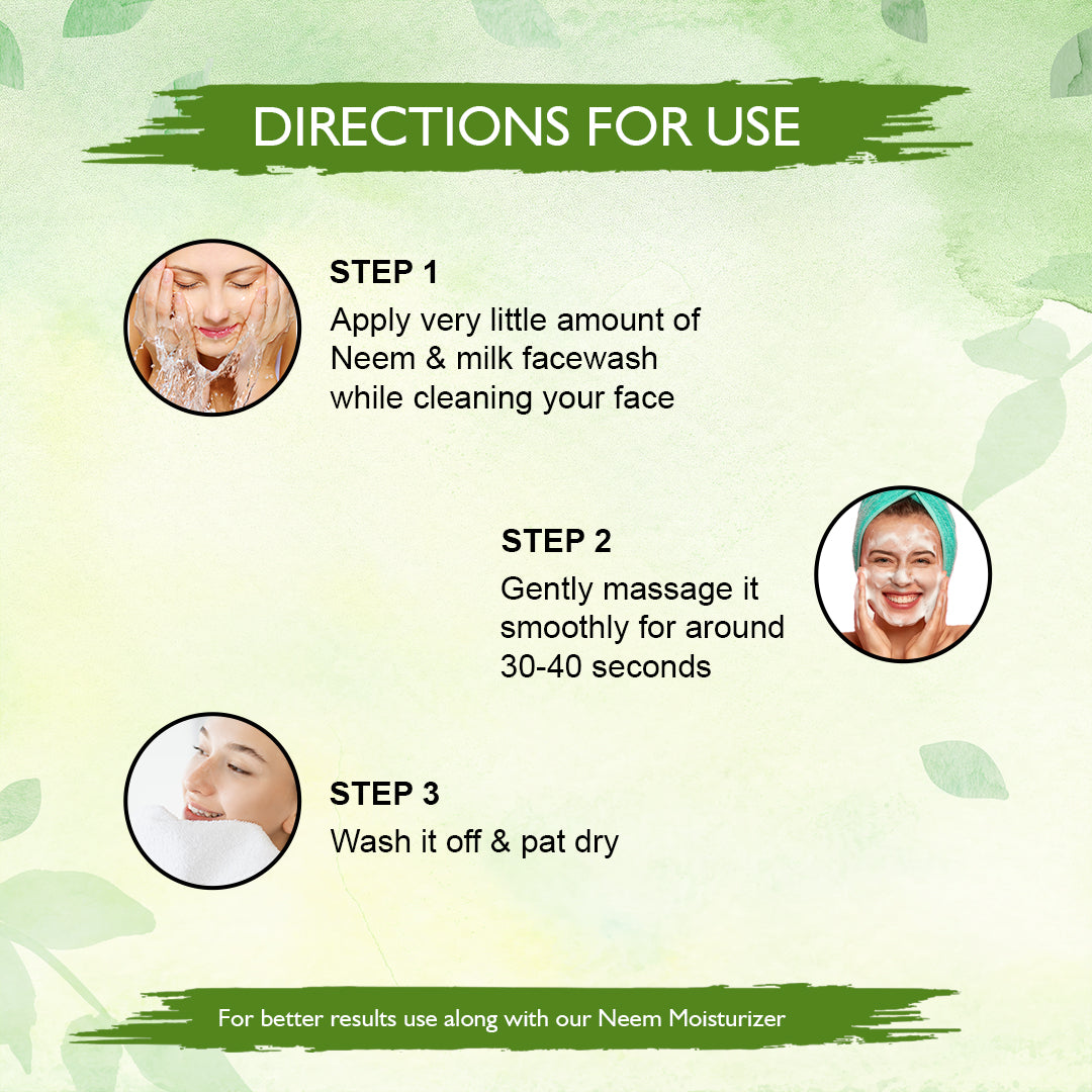 Neem Milk Face Wash 250ml