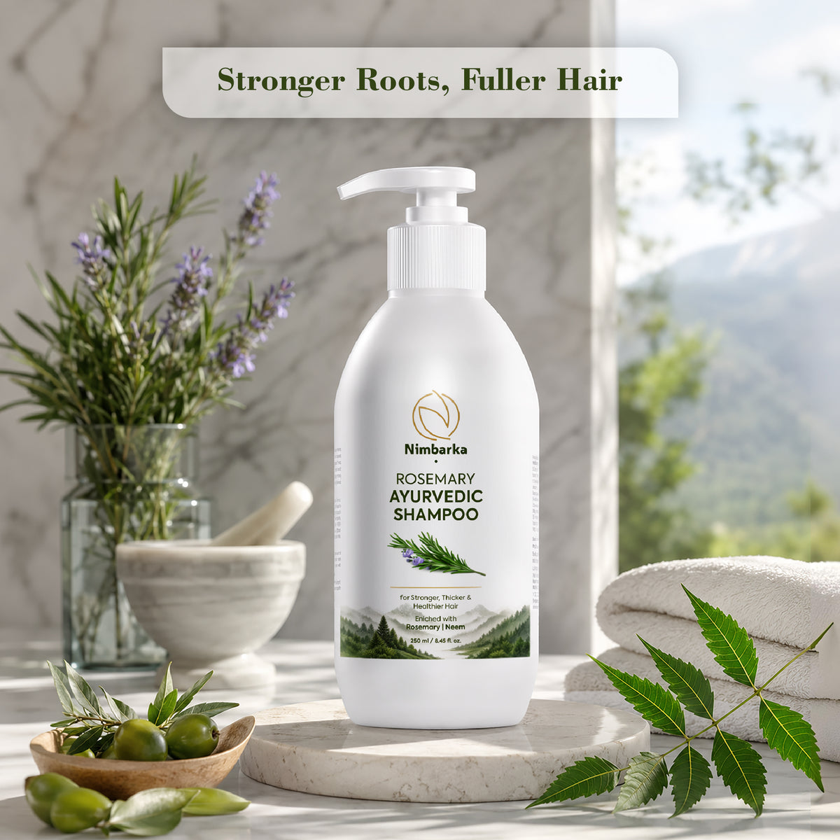 Rosemary Ayurvedic Shampoo 250ml
