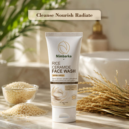 Rice Ceramide Face Wash 100g