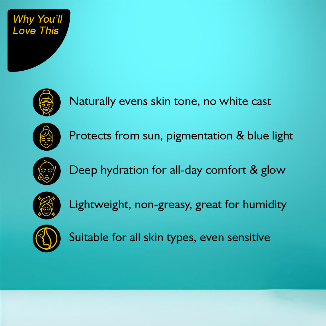 Tinted Sunscreen SPF 50 PA++++ 50ml