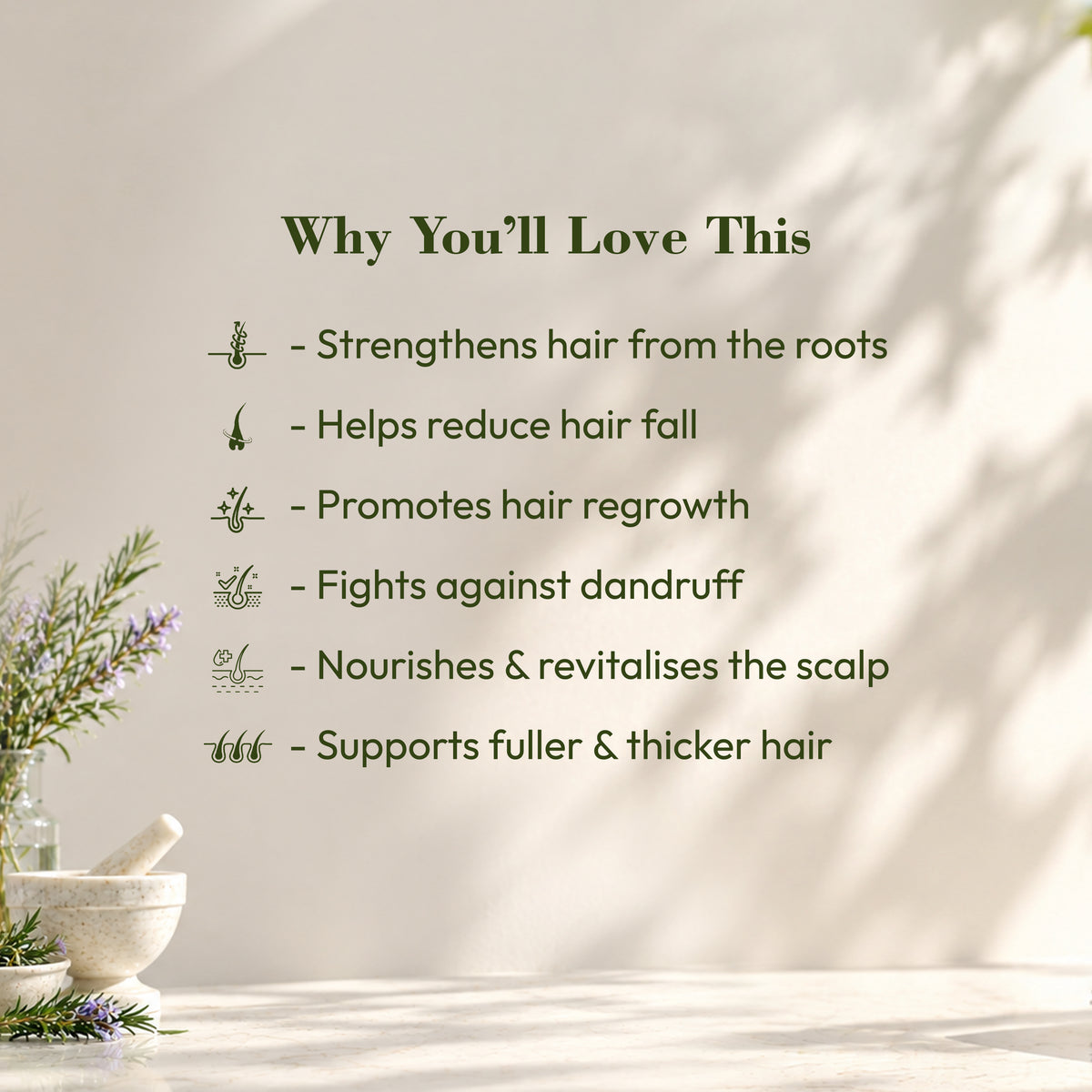 Rosemary Ayurvedic Shampoo 250ml