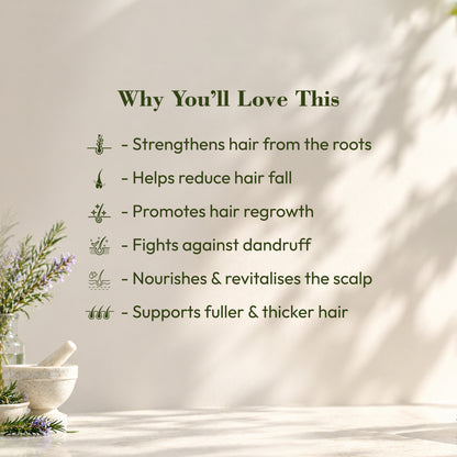 Rosemary Ayurvedic Shampoo 250ml